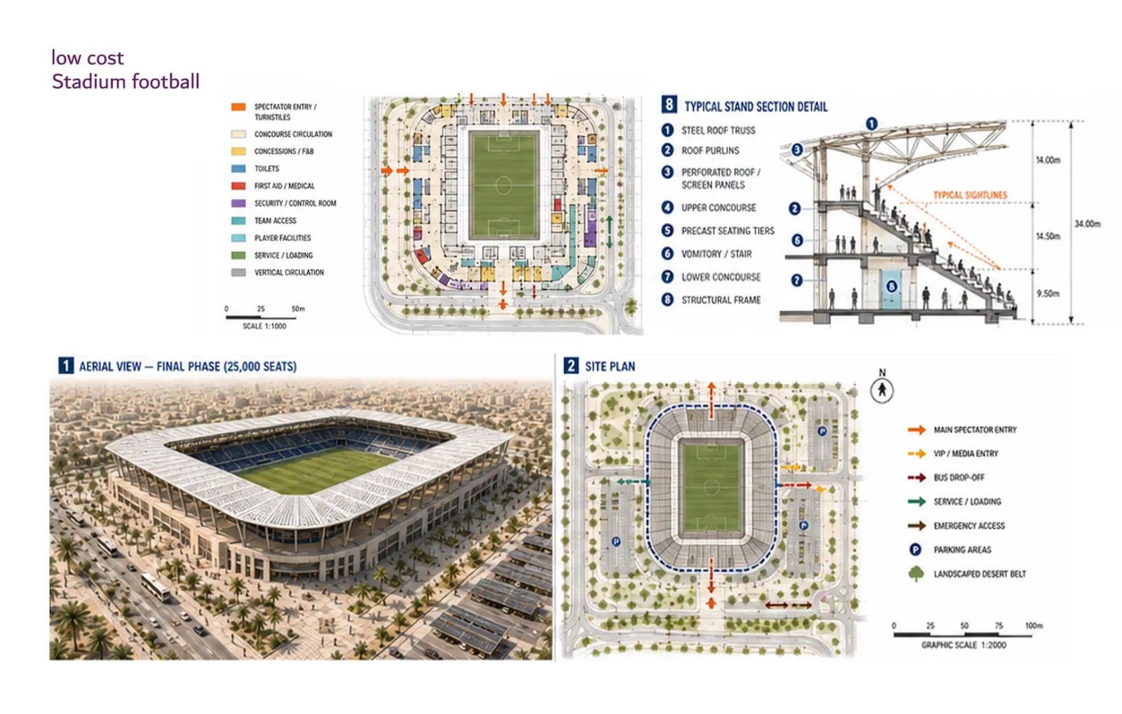 Low-Cost Football Stadium — image 3