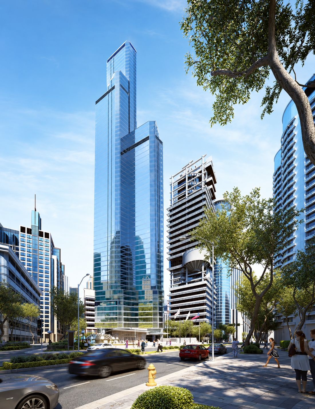 Media & Office Towers Baghdad · Dubai
